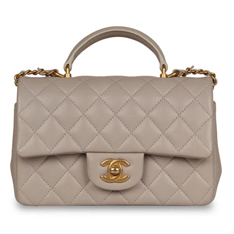 chanel classic flap mini handle|Chanel classic flap new mini.